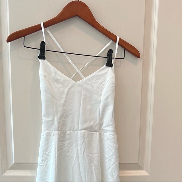 Show Me Your Mumu Godshaw Goddess maxi dress in ivory luxe satin - Picture 7 of 13